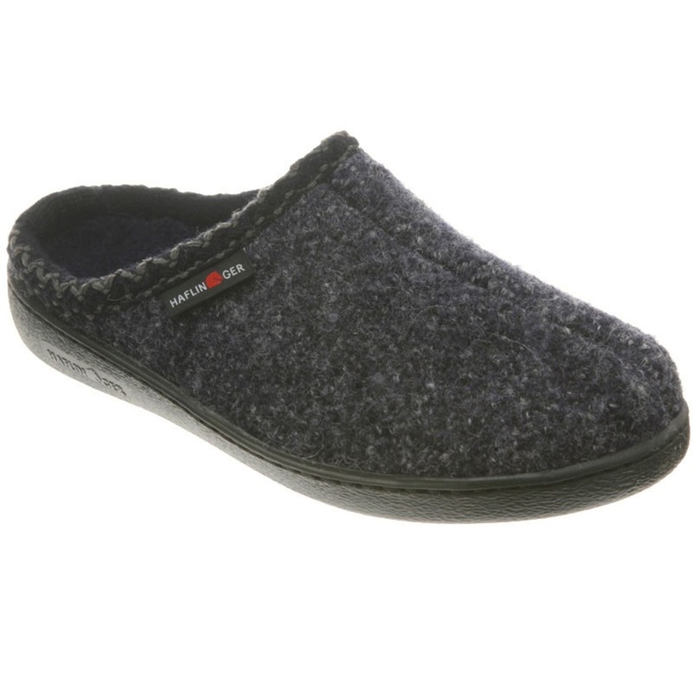 Haflinger Speckle Classic Hardsole Wool Slipper!
